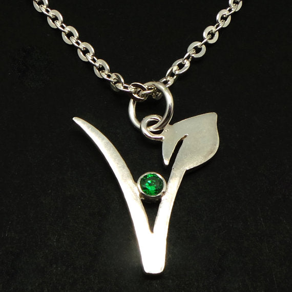 Vegan Symbol  Necklace