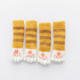 4Pcs /Set Cute Cat Paw Table Chair