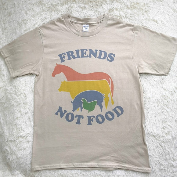 Vintage Friends Not Food T-shirt