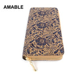 AMABLE NAVY FLOWER PATTERN  MONEY CLUTCH