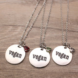 Stainless Steel Round  Vegan