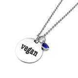 Stainless Steel Round  Vegan